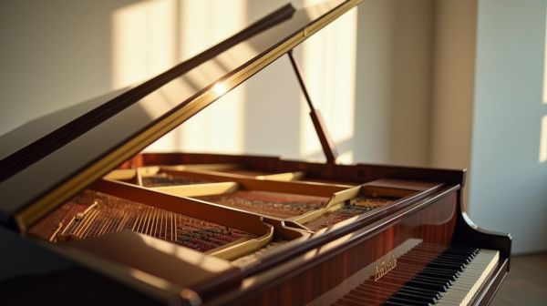 Piano plexiglas : alliez design contemporain et acoustique de qualité